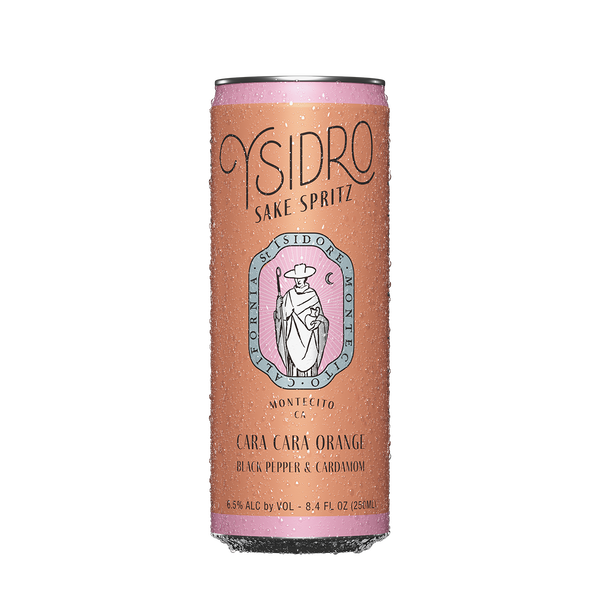 New* Cara Cara Orange With Black Pepper & Cardamom Sake Spritz