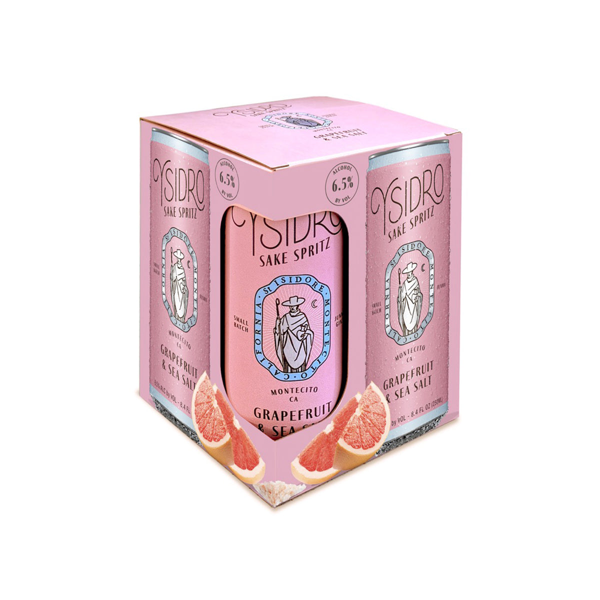 Grapefruit & Sea Salt Sake Spritz